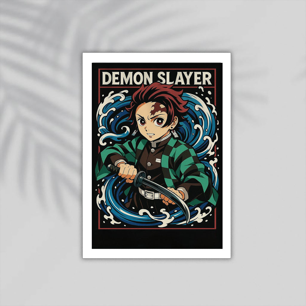 Demon Slayer Anime Framed Poster