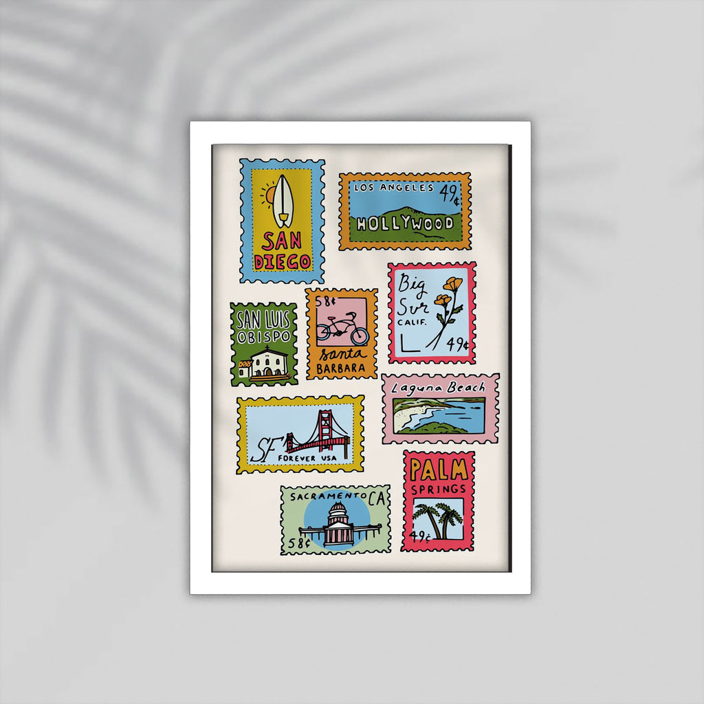 World English Framed Poster