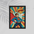 Boom Comic Framed Poster