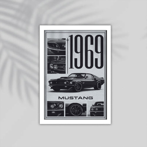 1969 Car Framed Poster