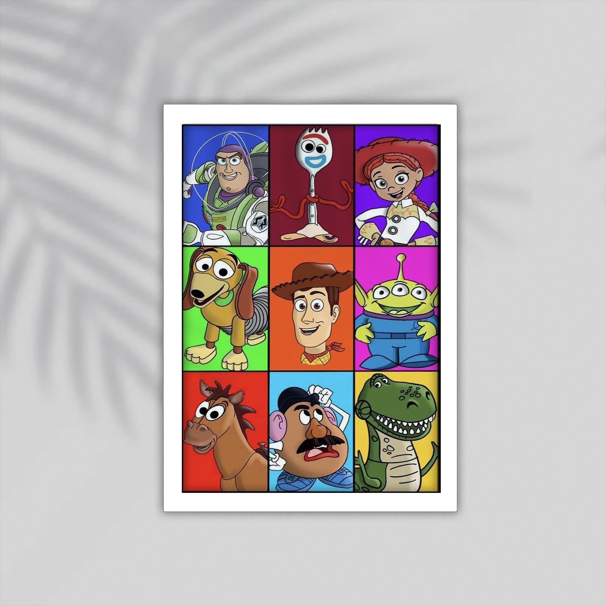 Toy Story Cartoon Framed Poster