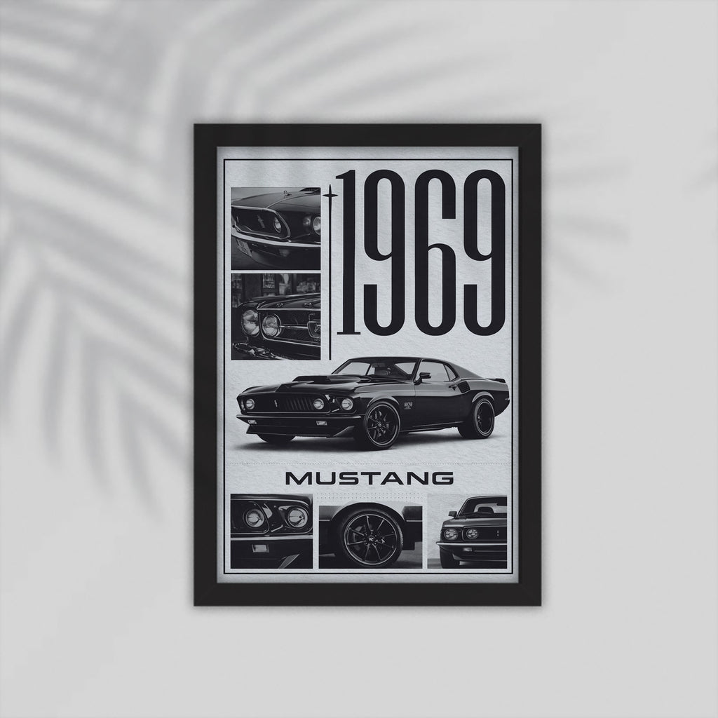 1969 Car Framed Poster
