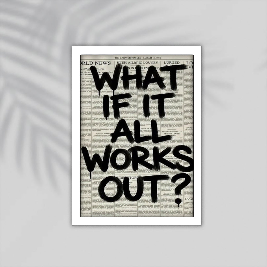 What English Framed Poster