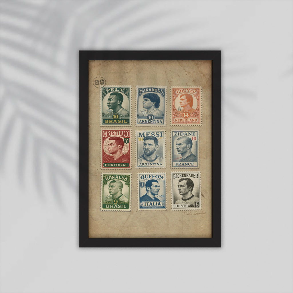 Legend Football Framed Poster
