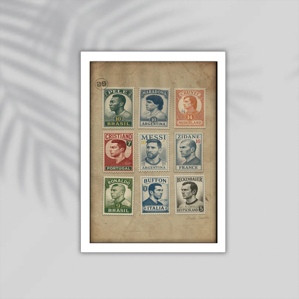 Legend Football Framed Poster
