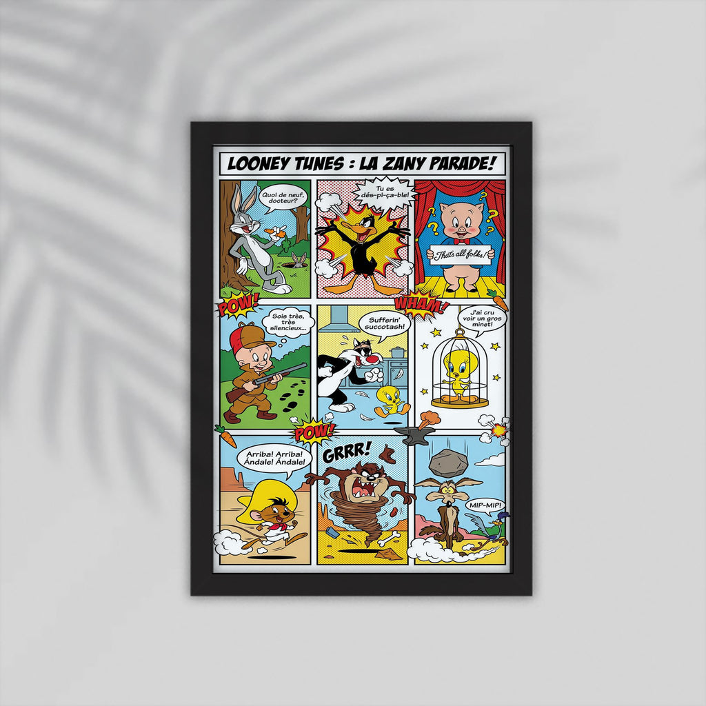 Lonney Comic Framed Poster