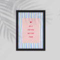 Do It English Framed Poster