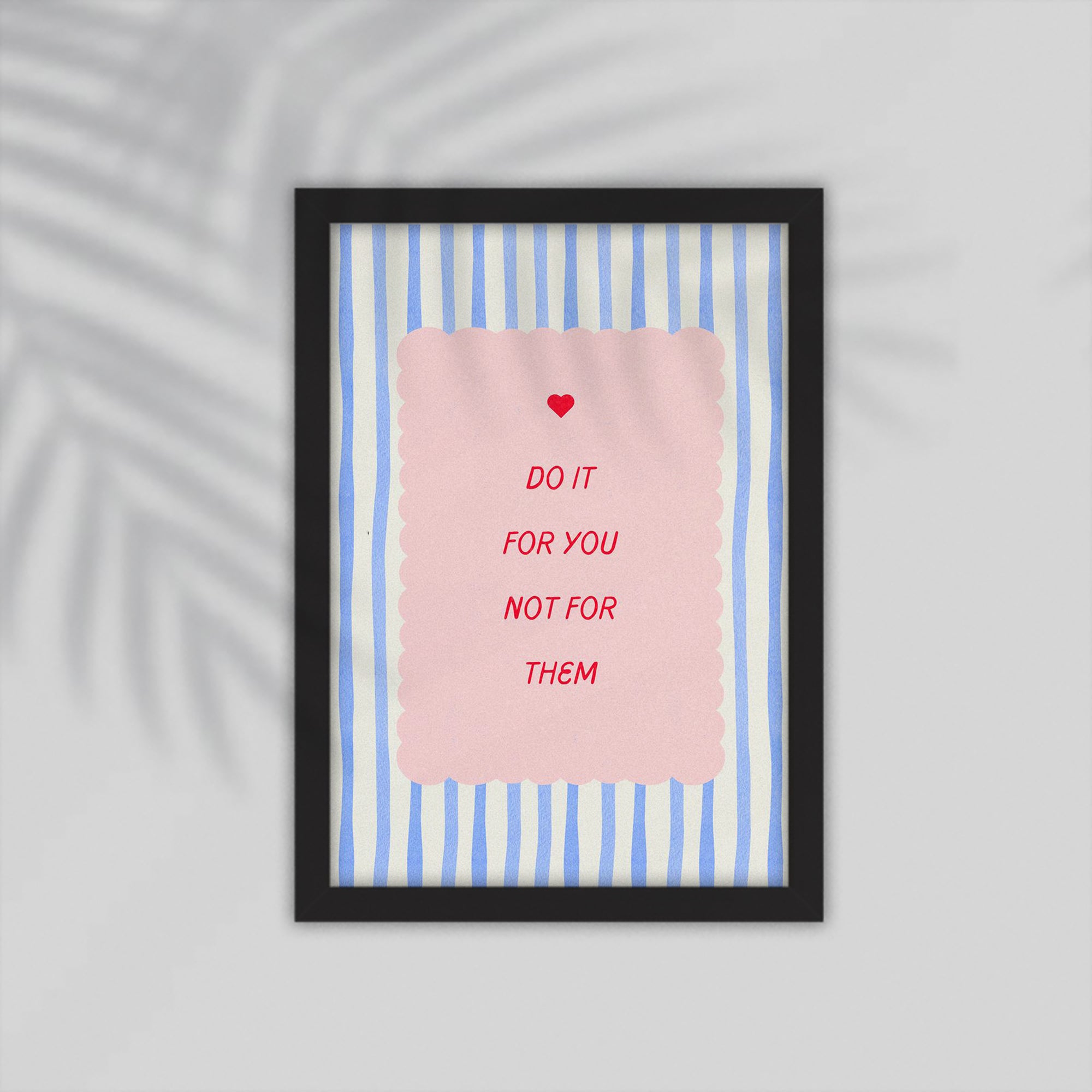 Do It English Framed Poster