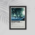 Inception Film Framed Poster