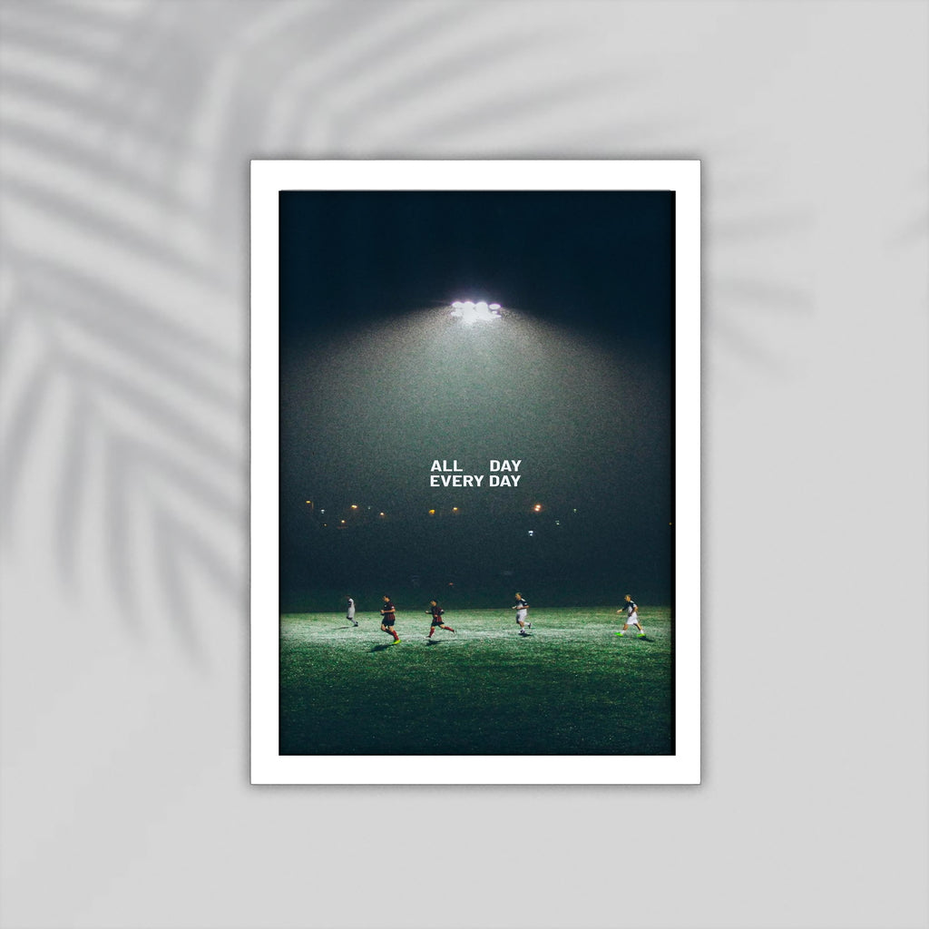 Everyday Football Framed Poster