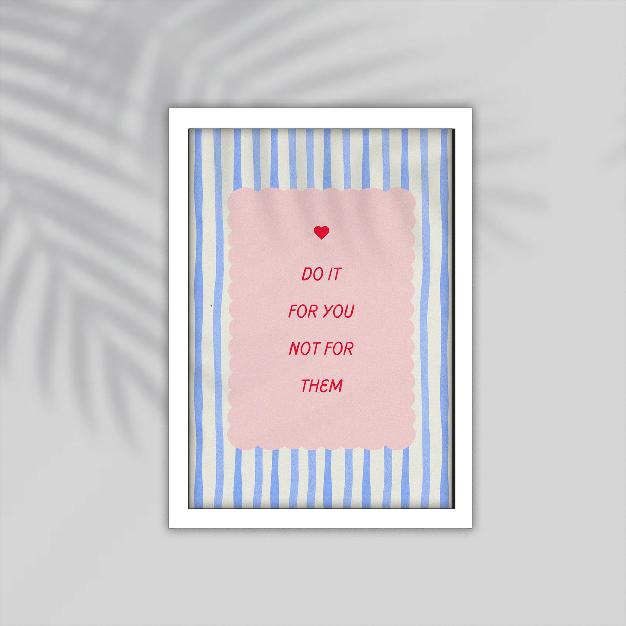 Do It English Framed Poster