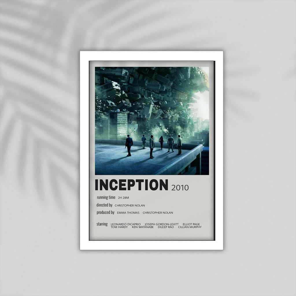 Inception Film Framed Poster