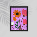 Ward Flower Framed Poster