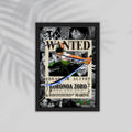 Wanted Anime Framed Poster