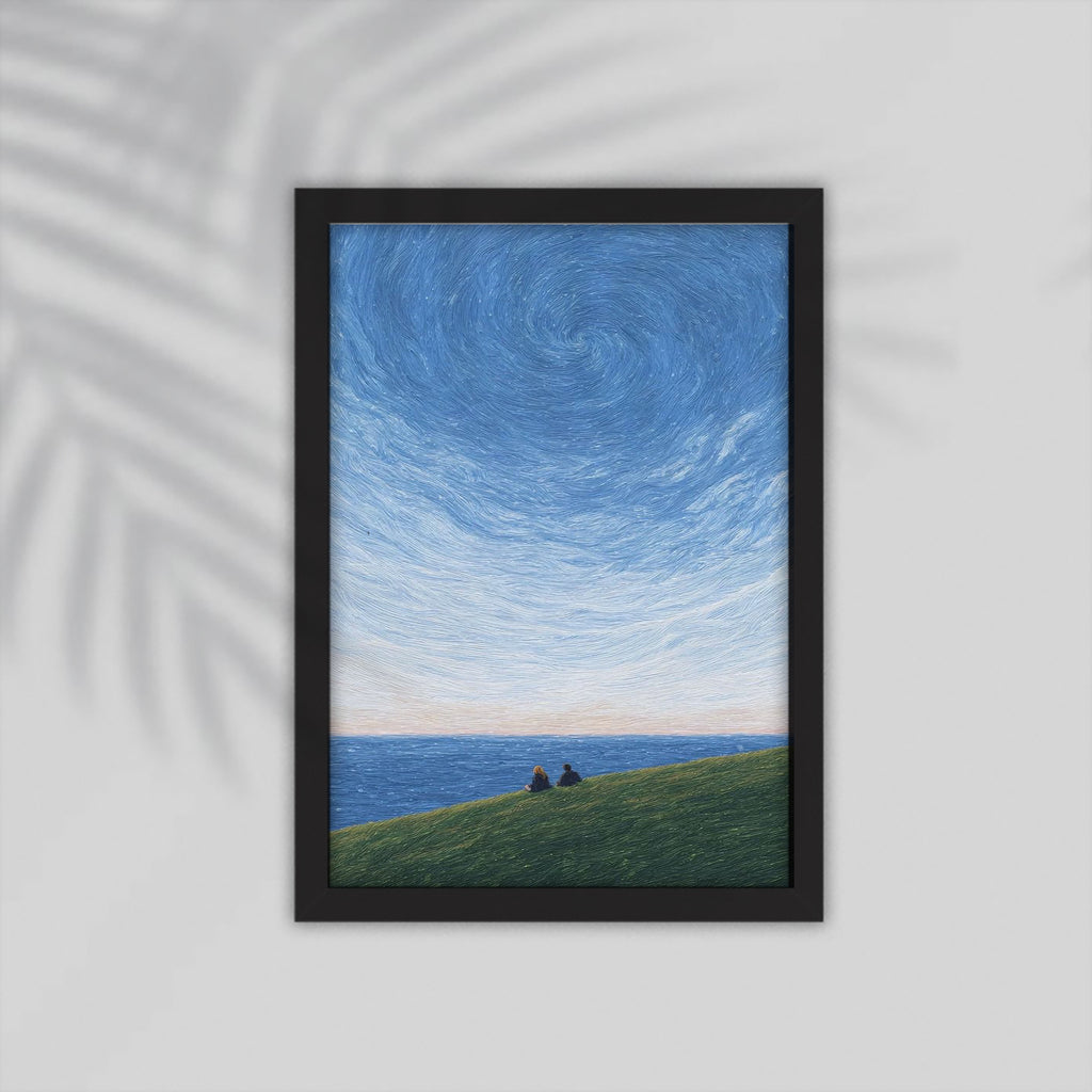 Sky Art Framed Poster
