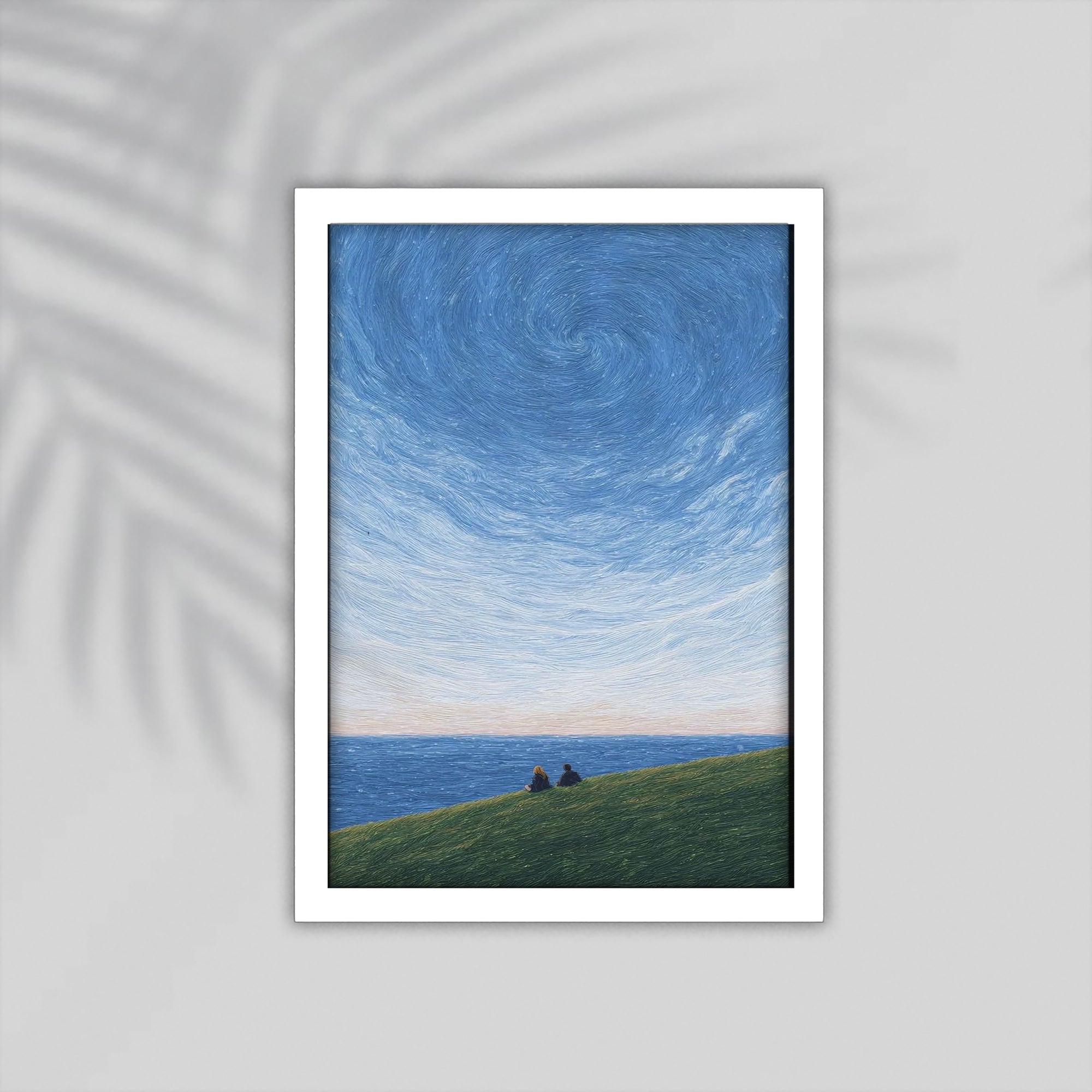 Sky Art Framed Poster
