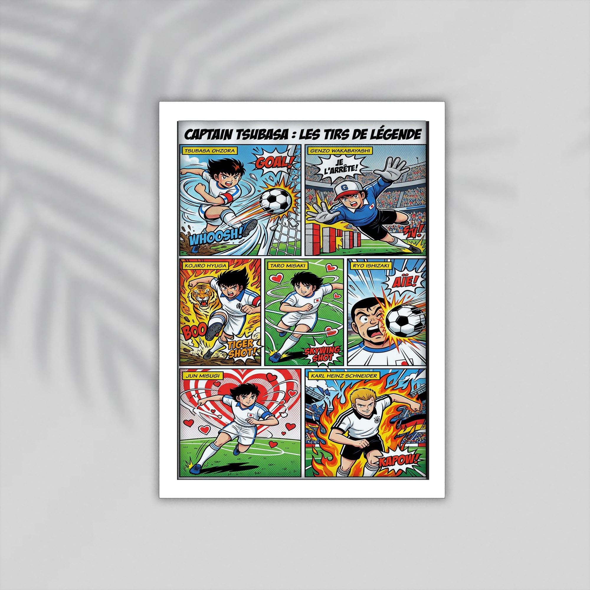 Maged Comic Framed Poster