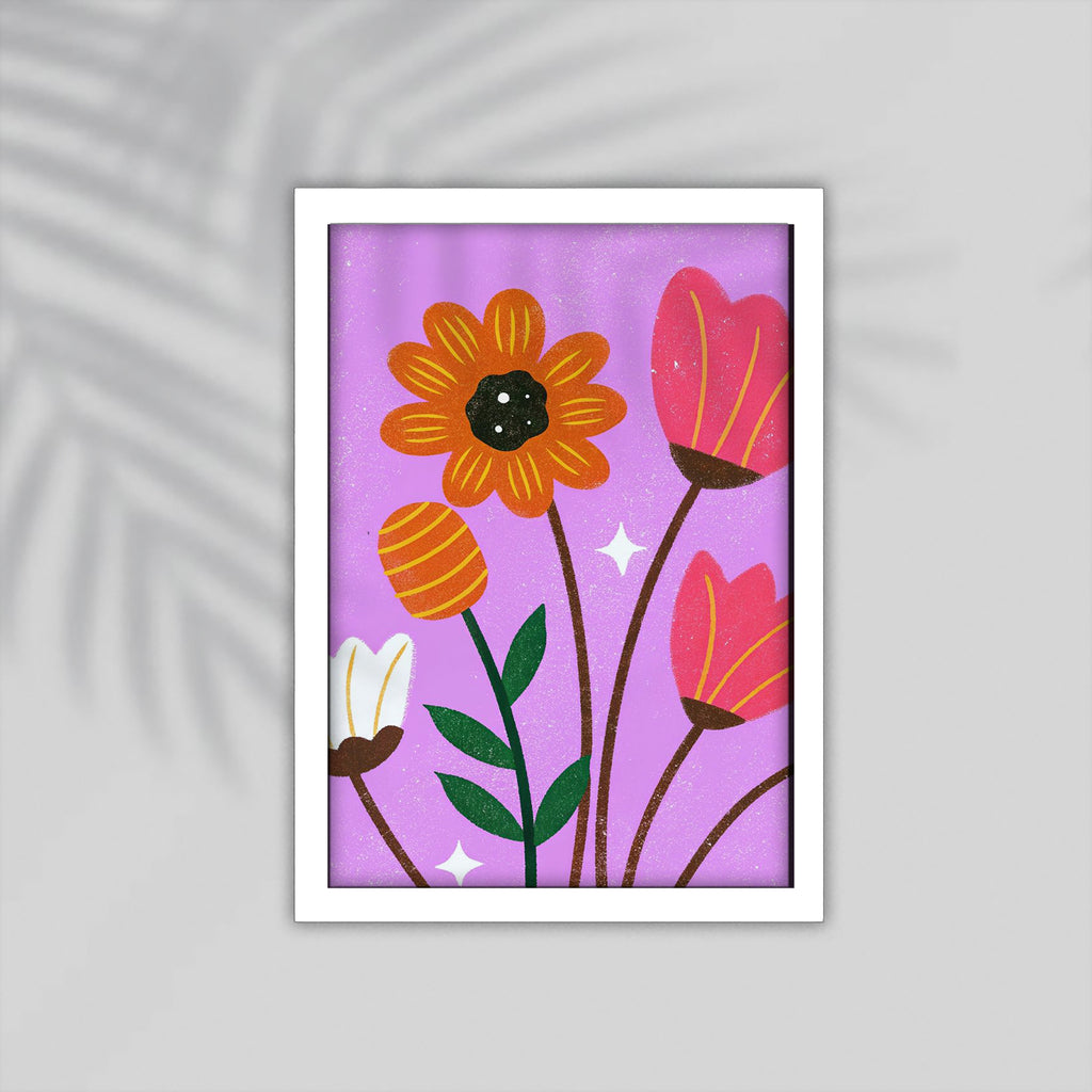 Ward Flower Framed Poster