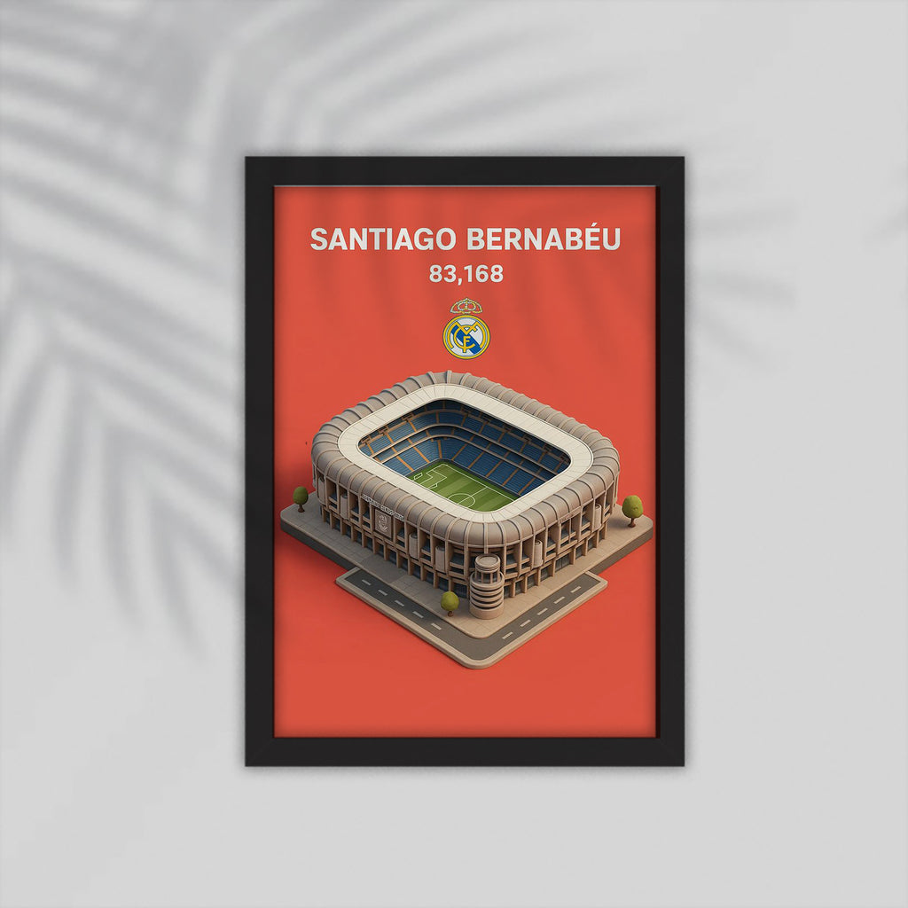 Santiago Football Framed Poster