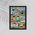 Maged Comic Framed Poster