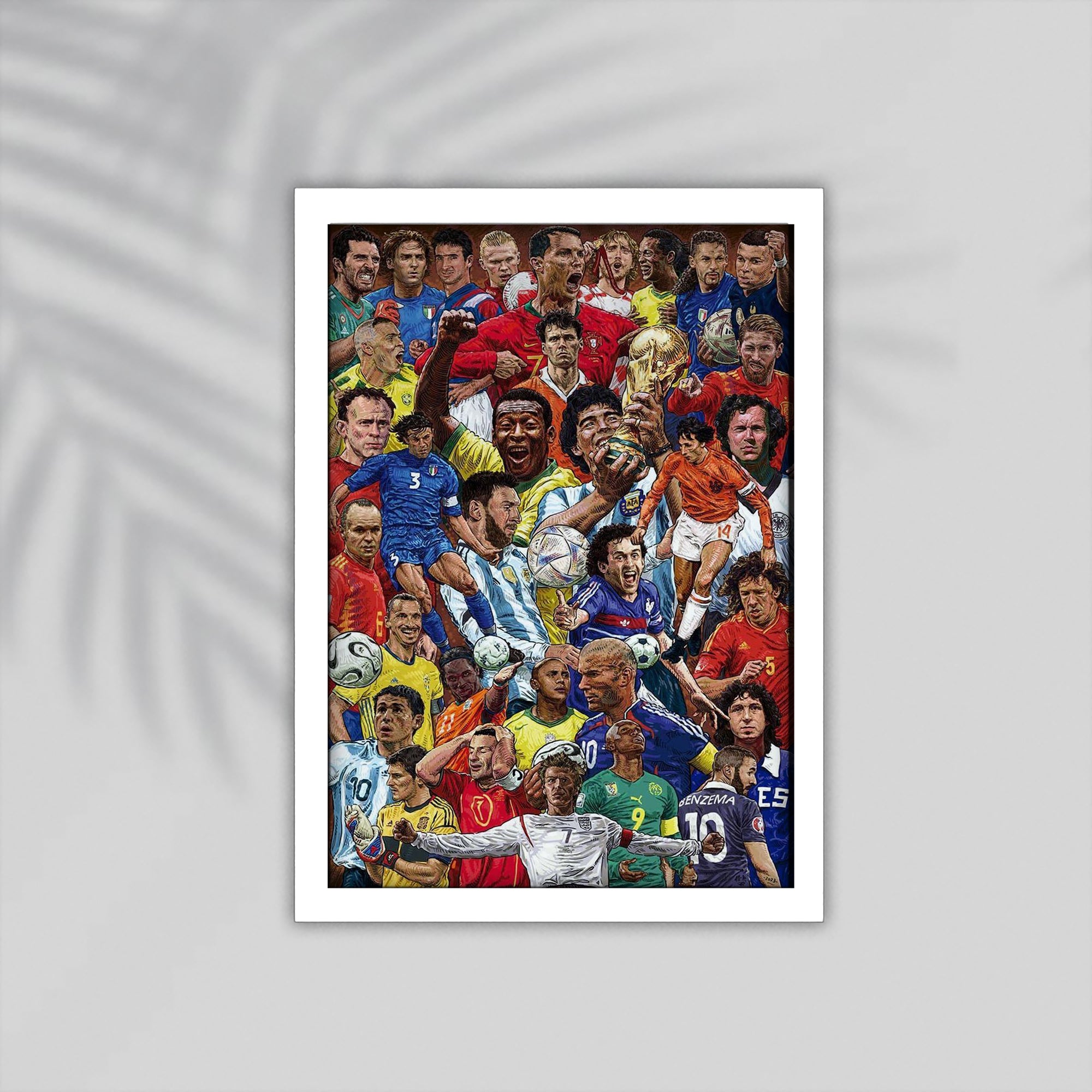 Legend Football Framed Poster