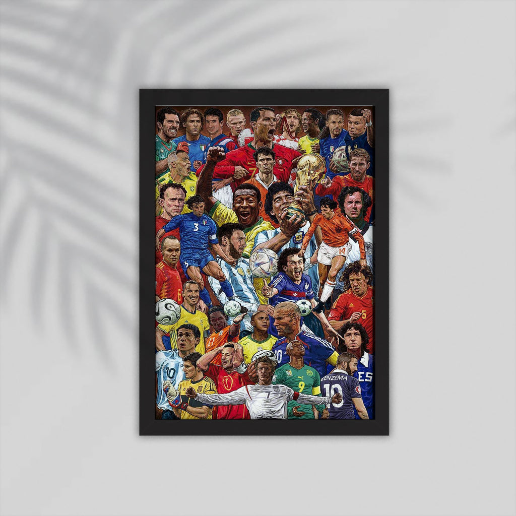 Legend Football Framed Poster