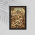 Egypt  Arabic Framed Poster