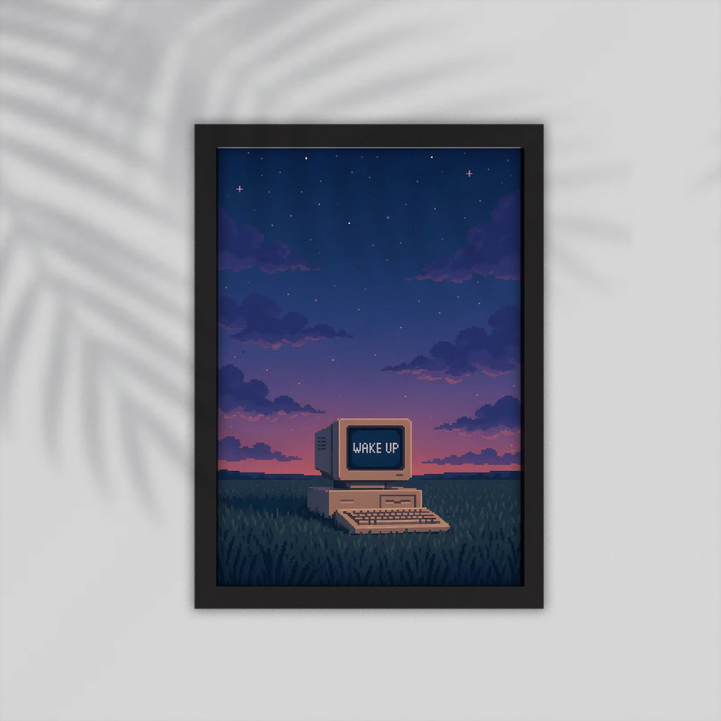 Tv English Framed Poster