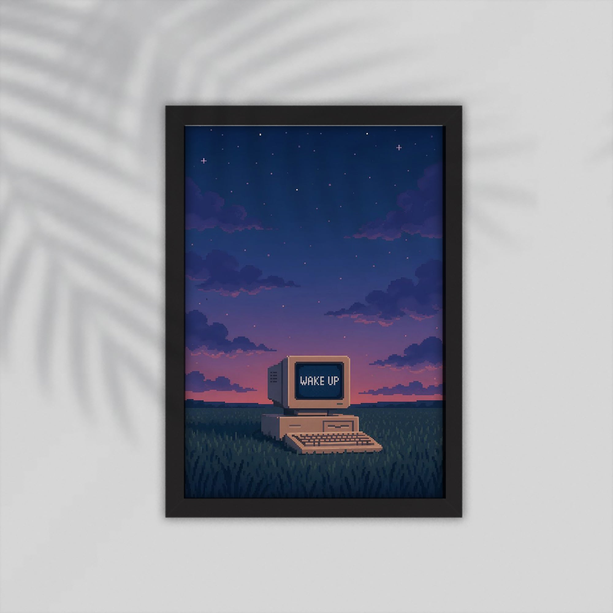 Tv English Framed Poster