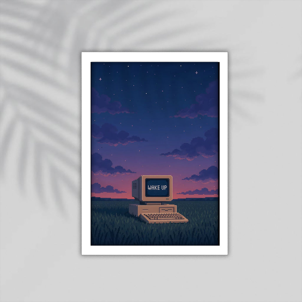 Tv English Framed Poster