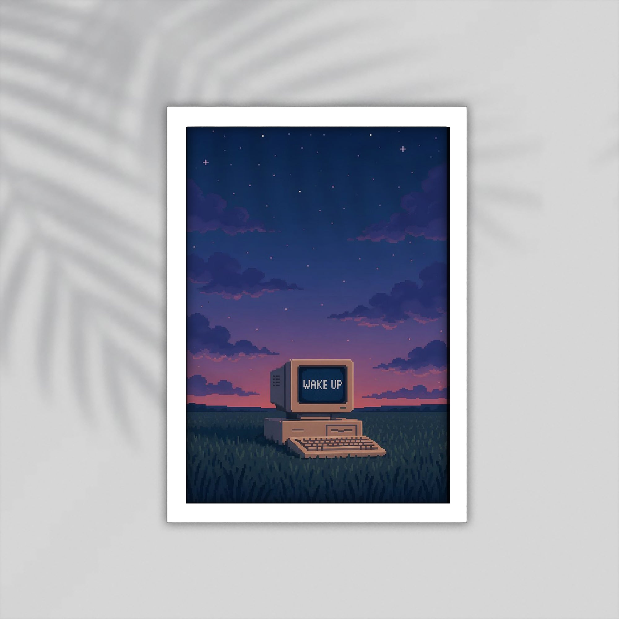 Tv English Framed Poster