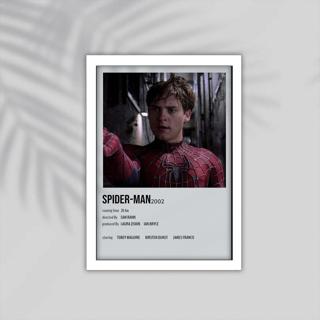Spiderman Film Framed Poster