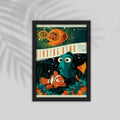 Nemo Cartoon Framed Poster