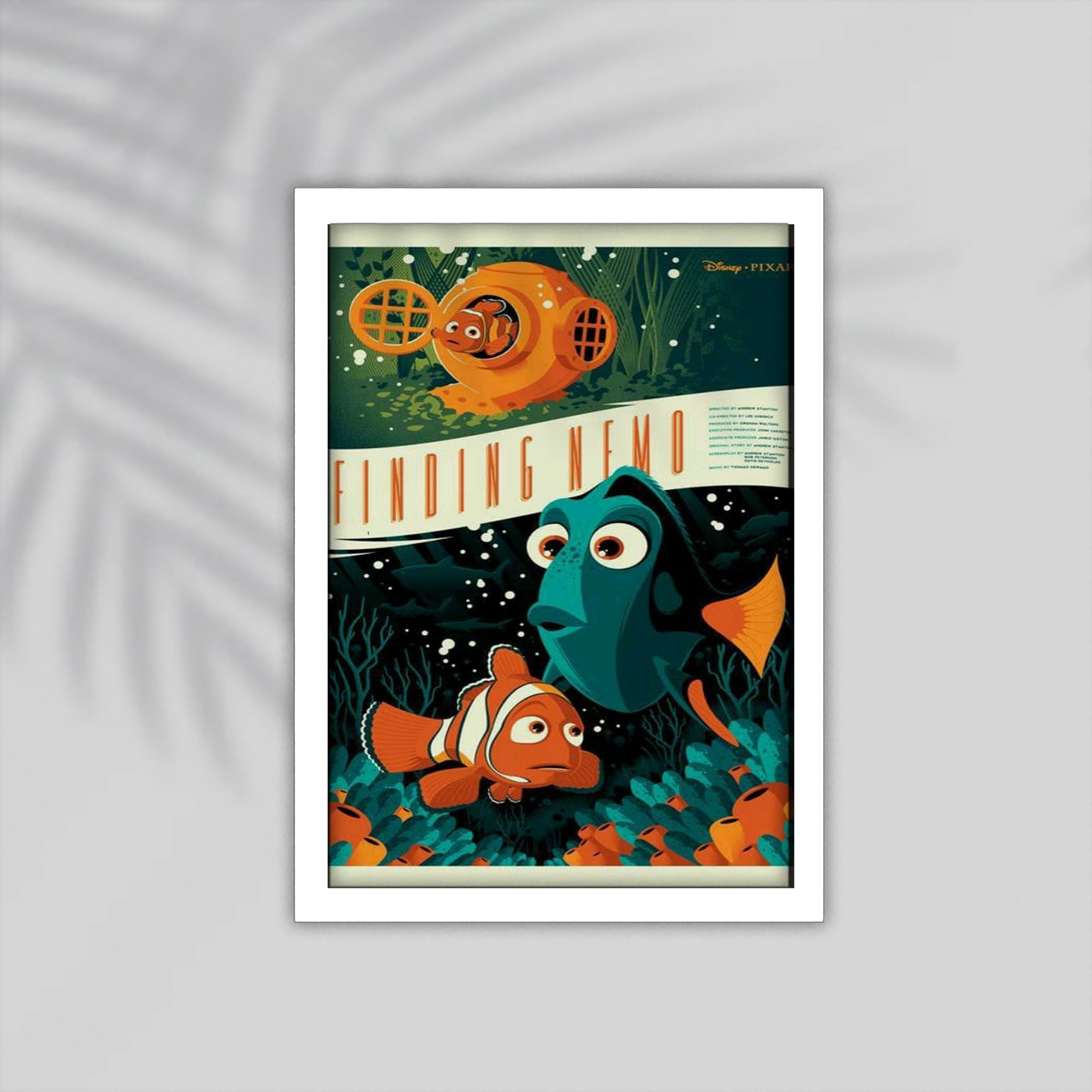 Nemo Cartoon Framed Poster