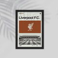 Liverpool Football Framed Poster