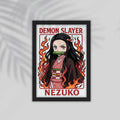 Nezuko Anime Framed Poster
