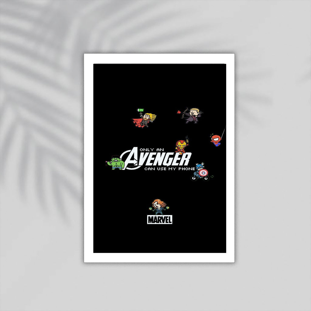 Avengers Superhero Framed Poster