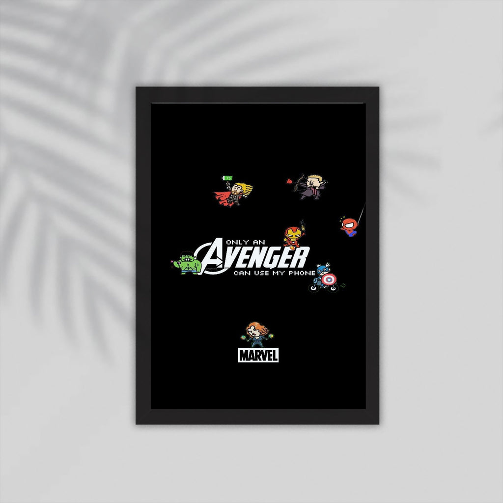 Avengers Superhero Framed Poster