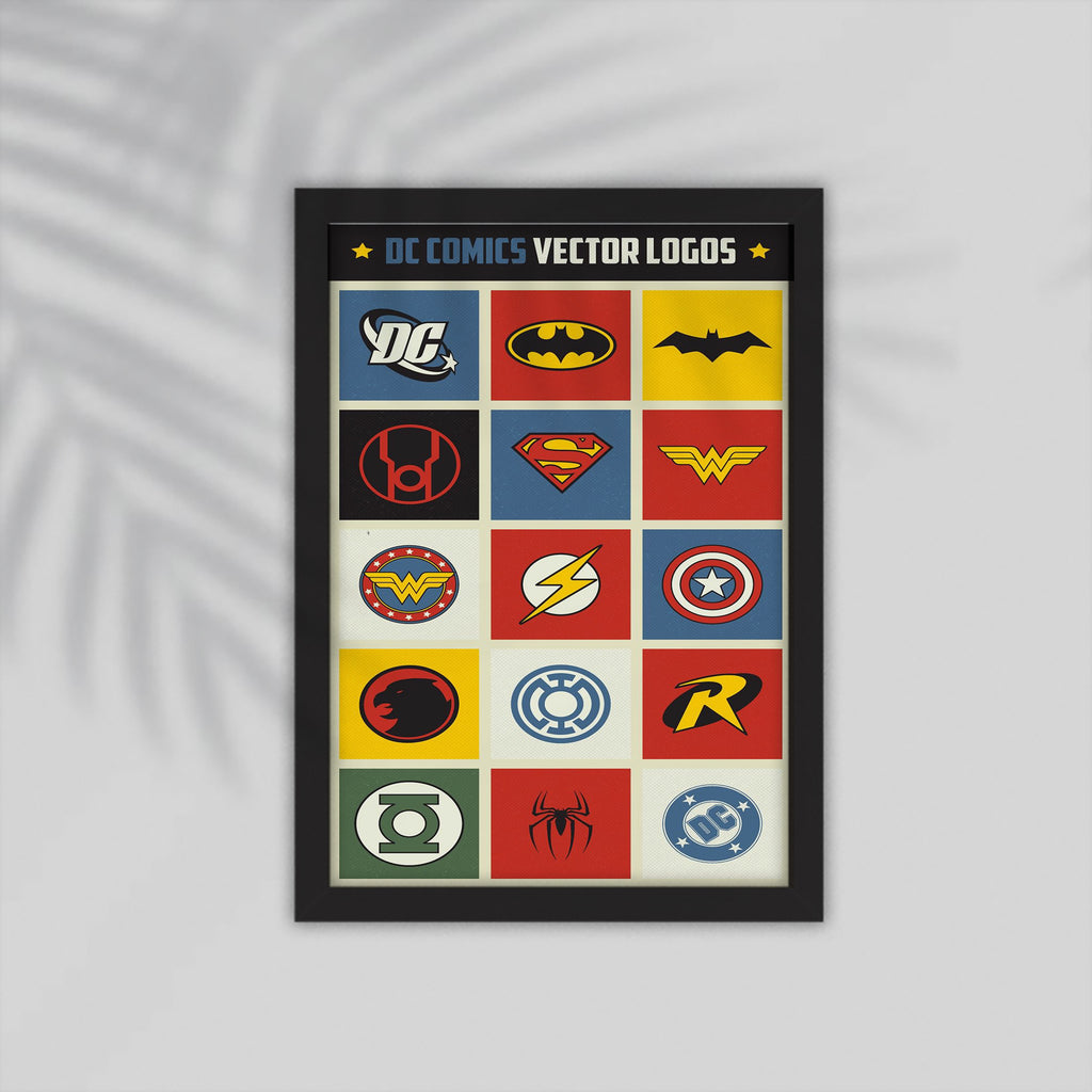 Avengers Superhero Framed Poster