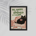 Cat English Framed Poster