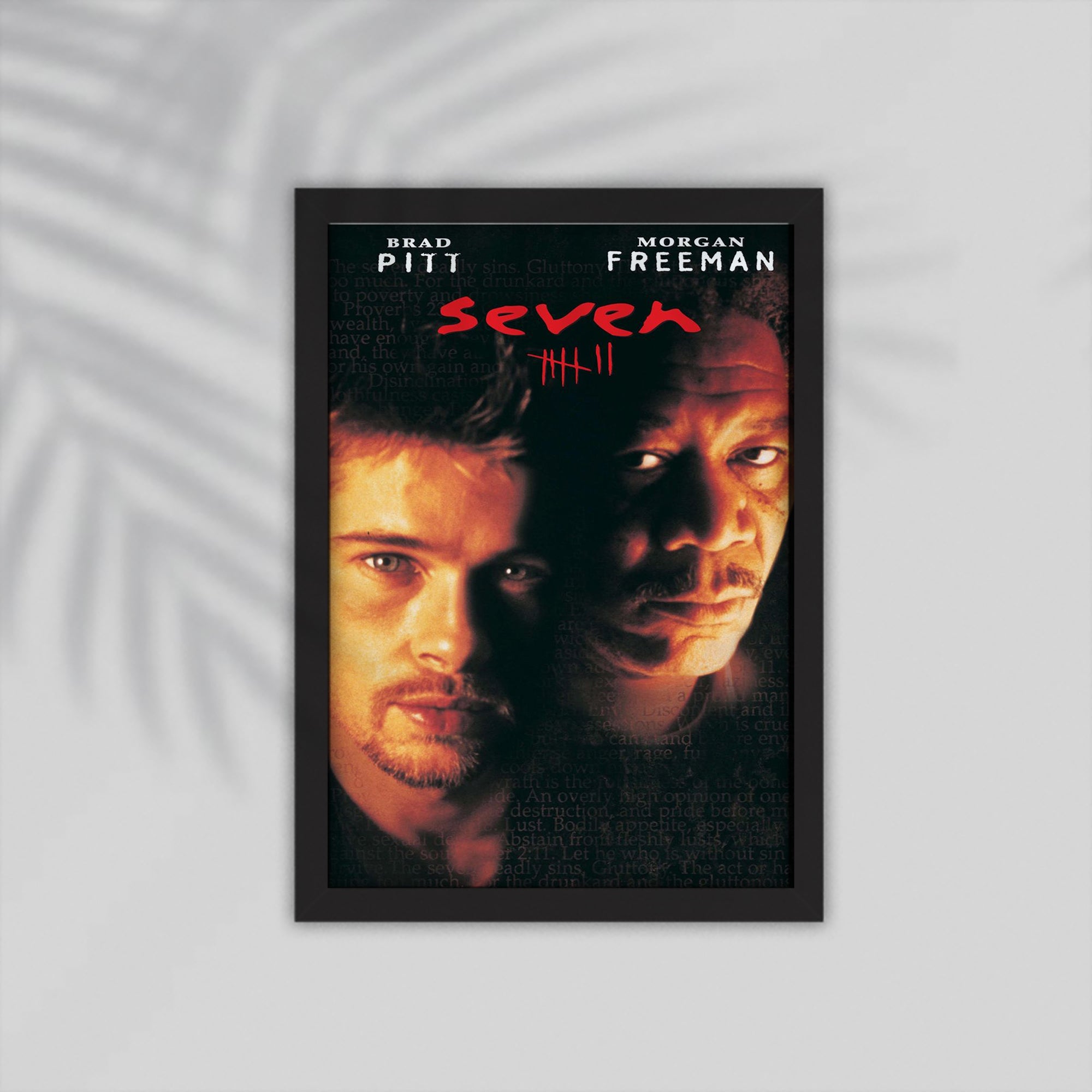 Seven Film Framed Poster