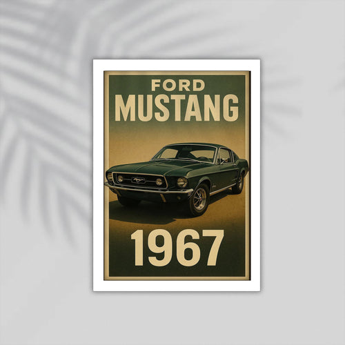 1967 Car Framed Poster