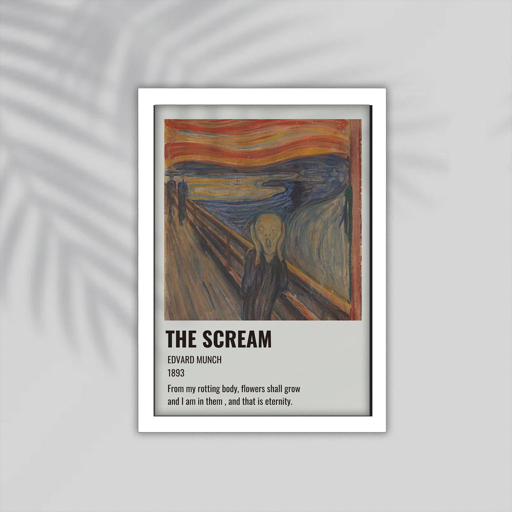 Screem Art Framed Poster