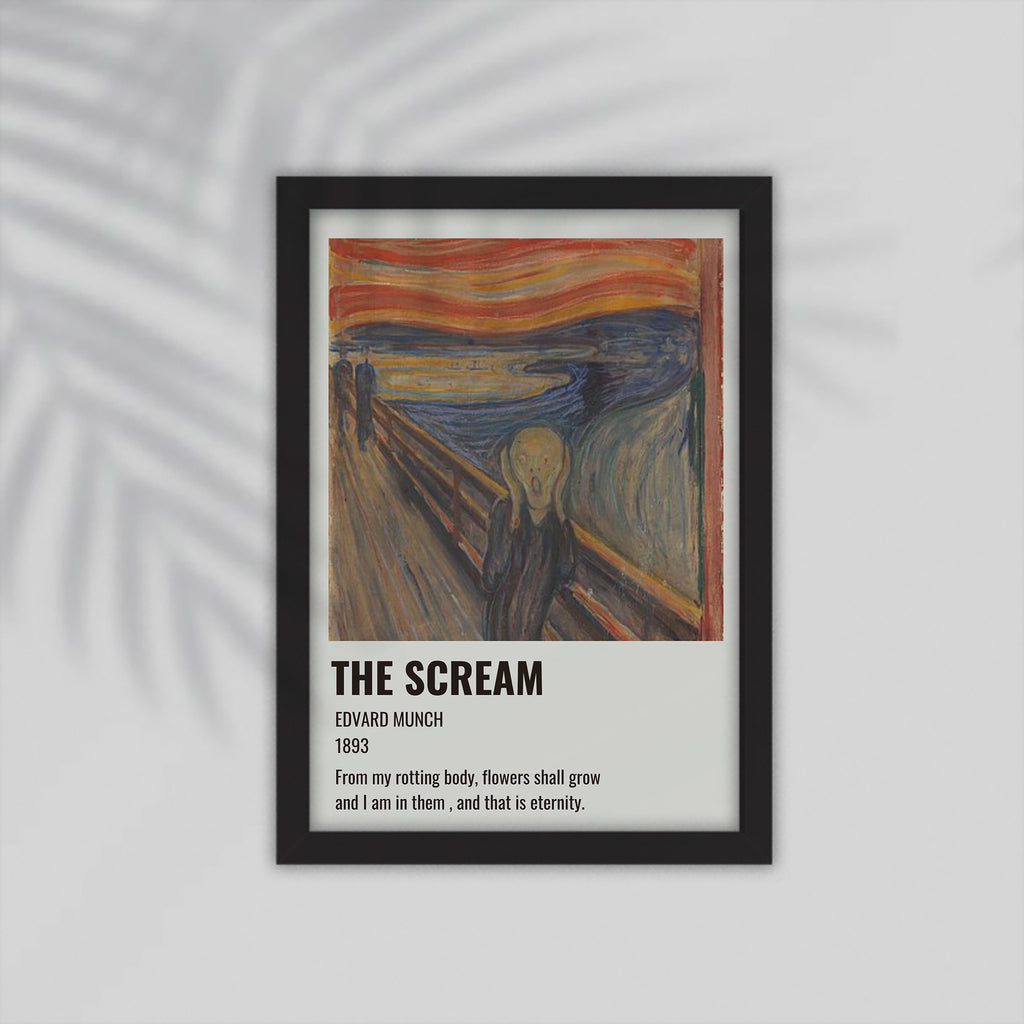 Screem Art Framed Poster