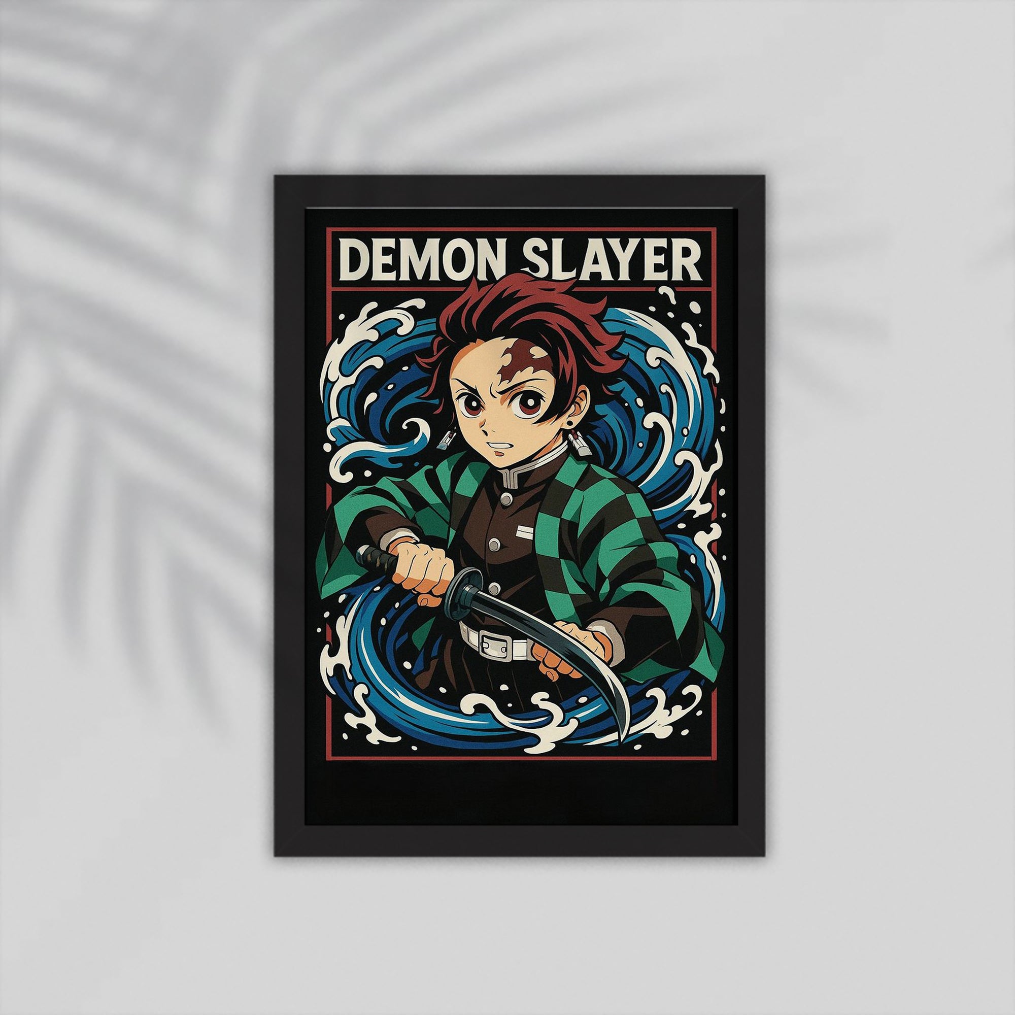 Demon Slayer Anime Framed Poster