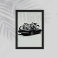 Dodge Car Framed Poster