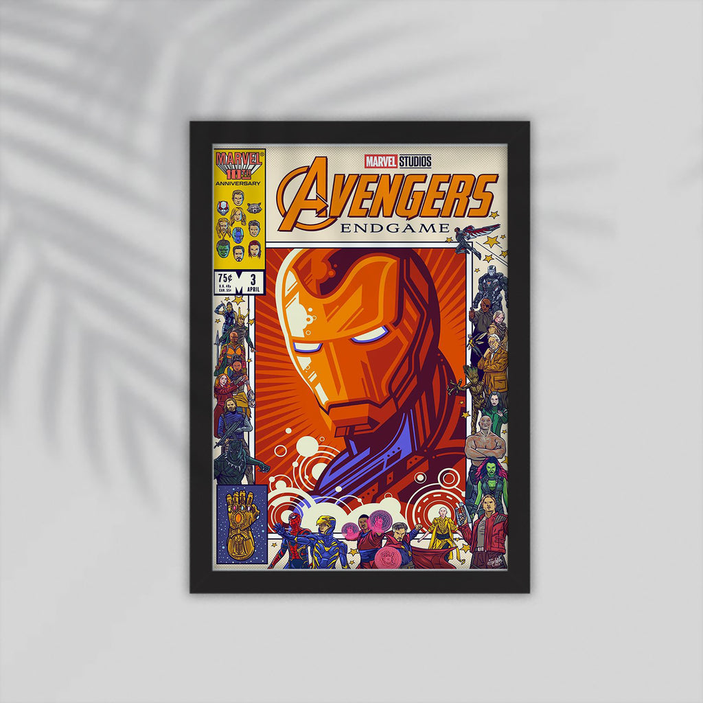 Avengers Superhero Framed Poster