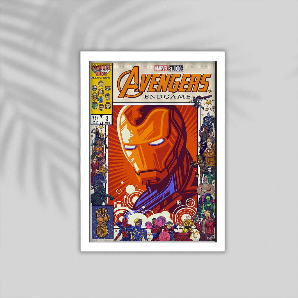 Avengers Superhero Framed Poster