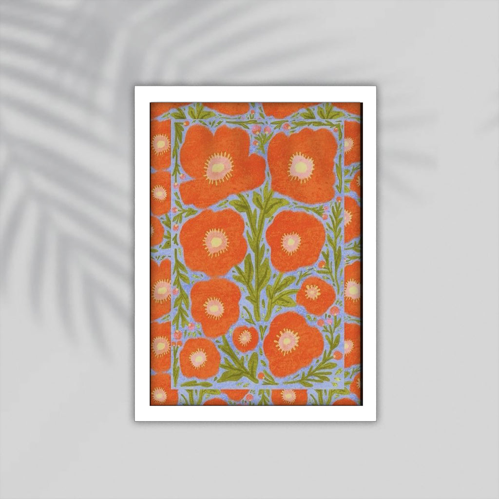Flower Art Framed Poster