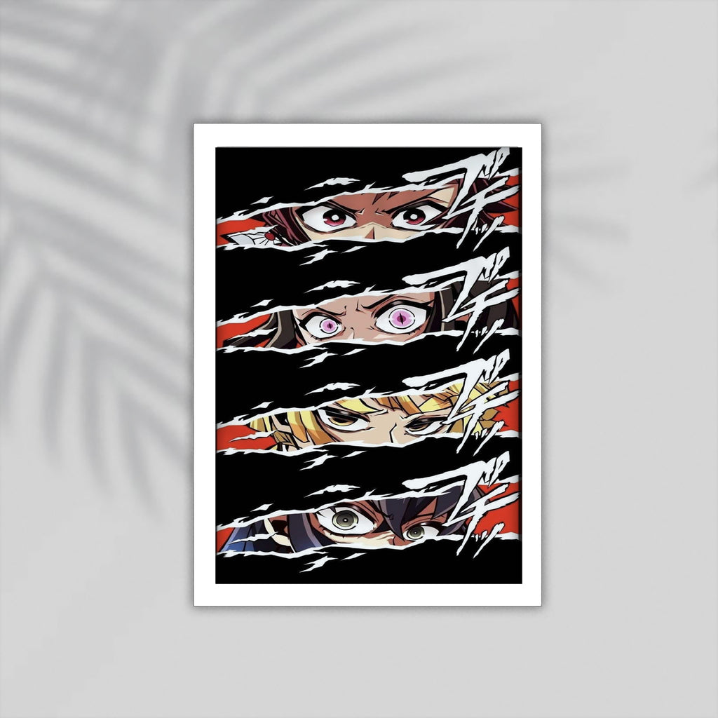 Monster Anime Framed Poster